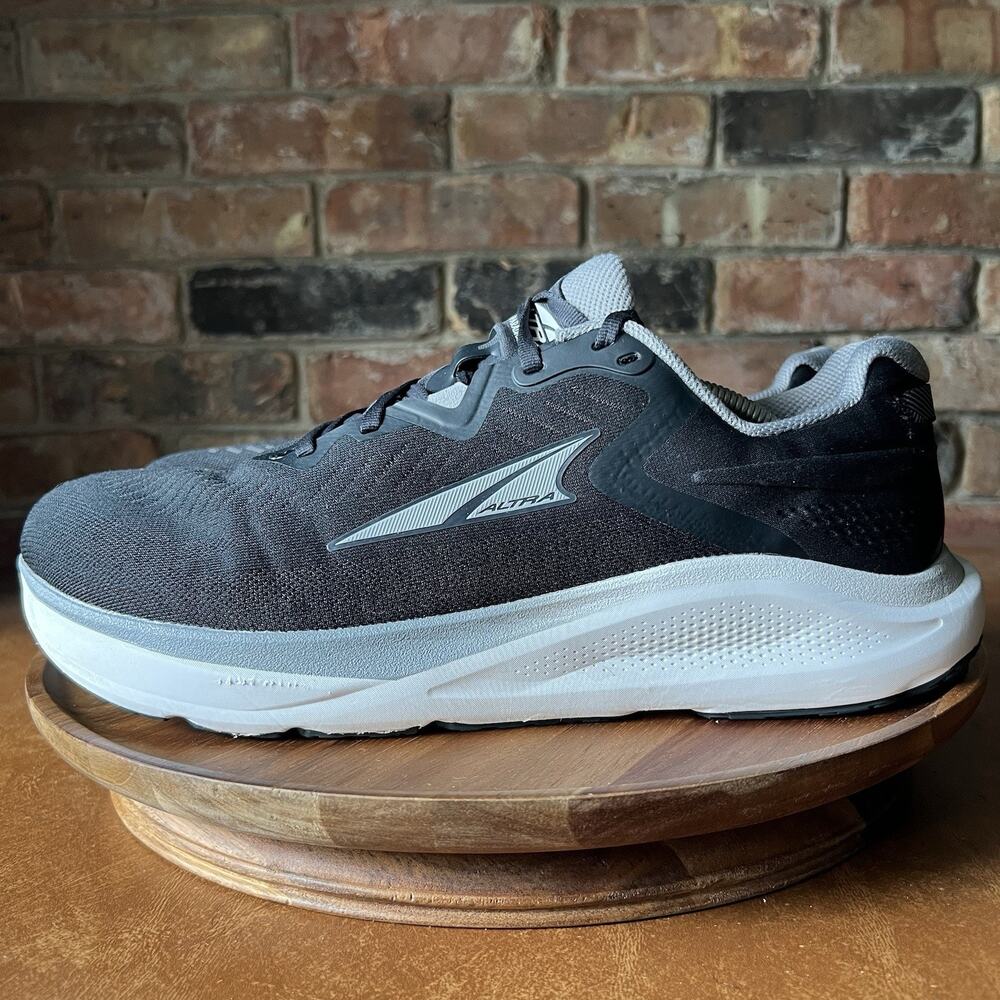 Altra Paradigm 8 Supportive Men's 12.5 Wide Black Cushion Running Shoes Sneakers